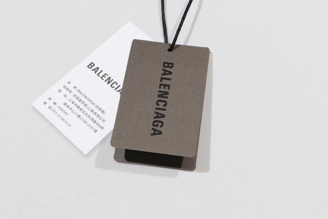 #「 Quality」 《BALENCIAGA 》24SS Classic T Quality - 2 - os 220 -26 280g - 320g - Quality ：Black White Size: XS-S-M-L